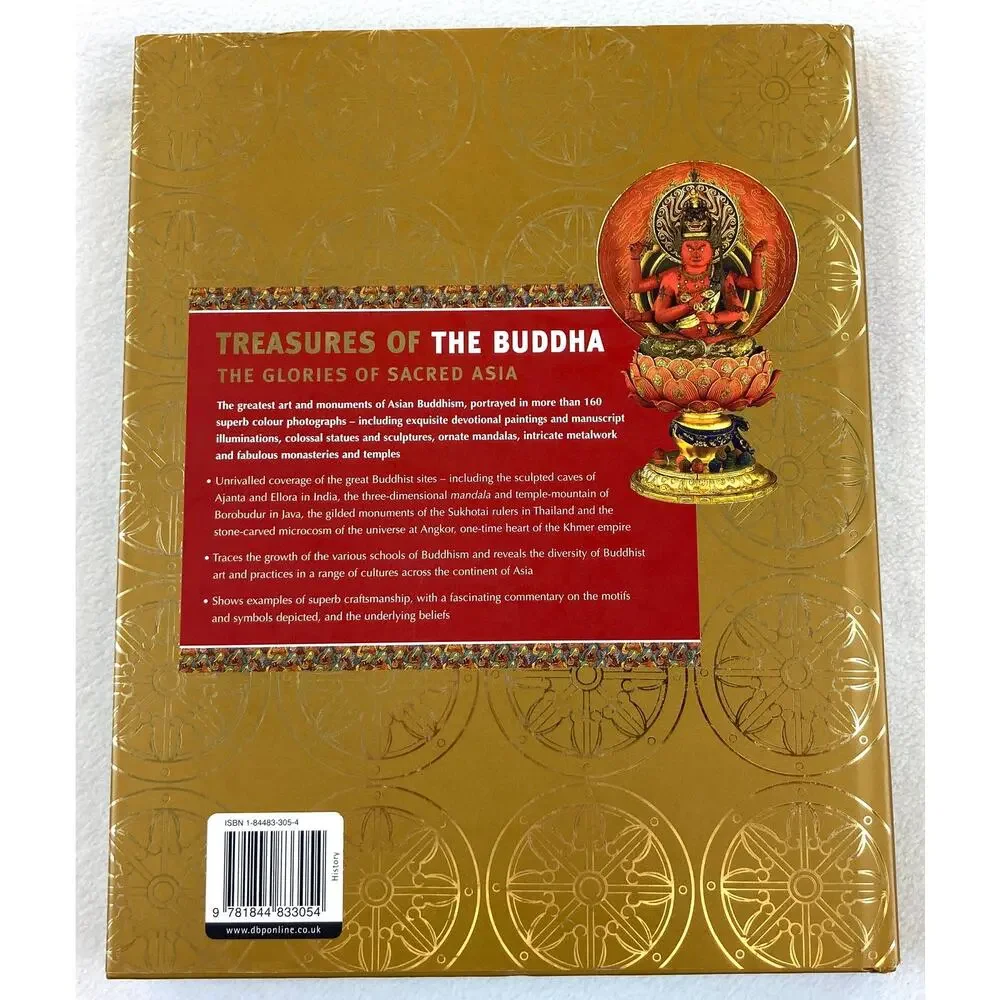 Treasures of the Buddha Tom Lowenstein Hardcover Book Vintage 2006 Art